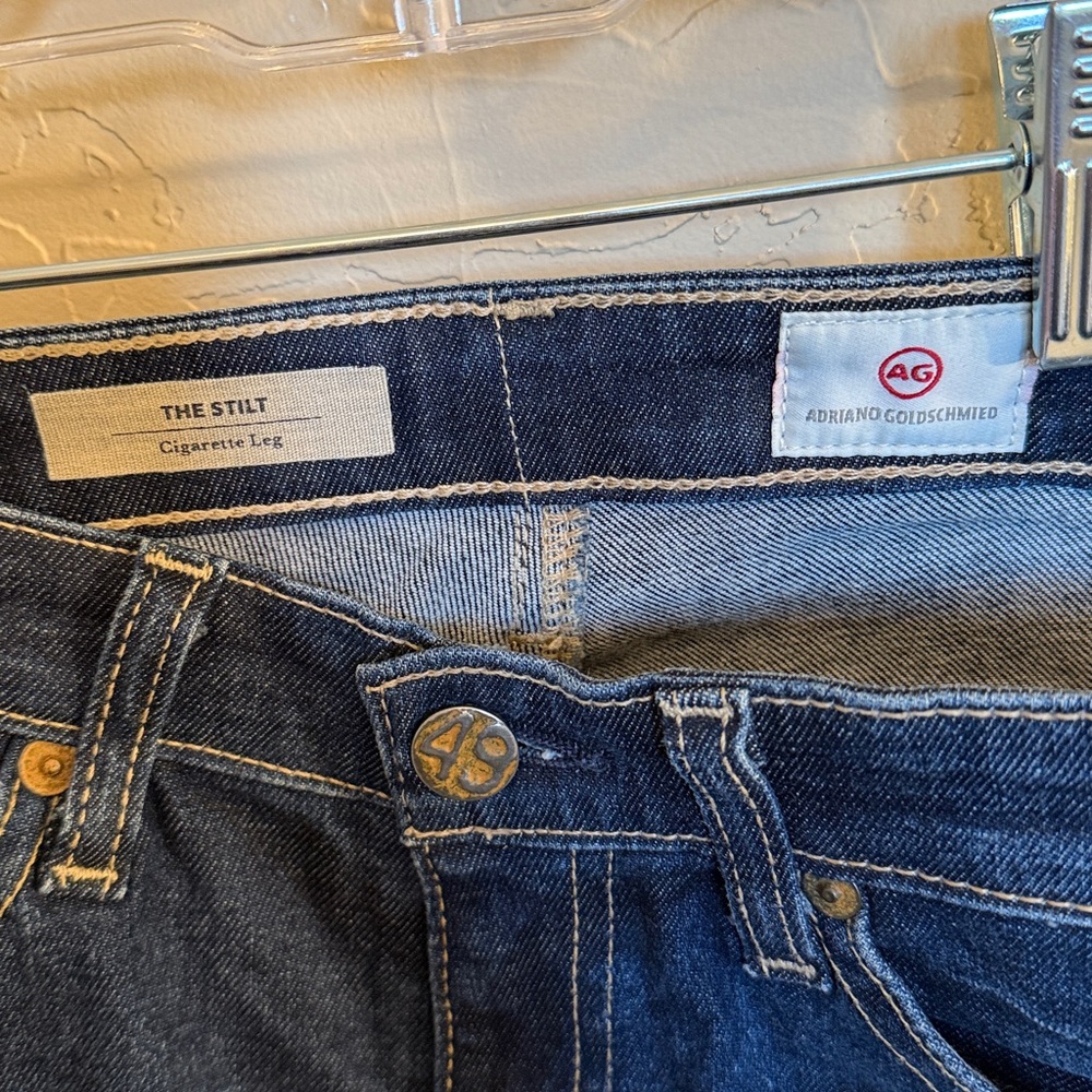 AG Adriano Goldschmied dark wash Skinny Jeans - Picture 5 of 6